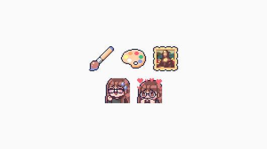 Commissioned emotes for Kelsey