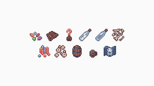 Commissioned game assets for 'Don't Drown'