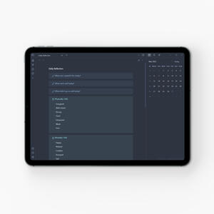 Obsidian Daily Reflection Template